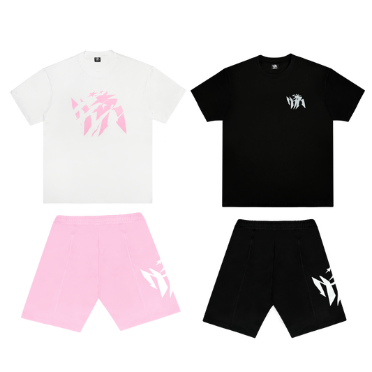 2 SET BUNDLE[PINK/BLACK]